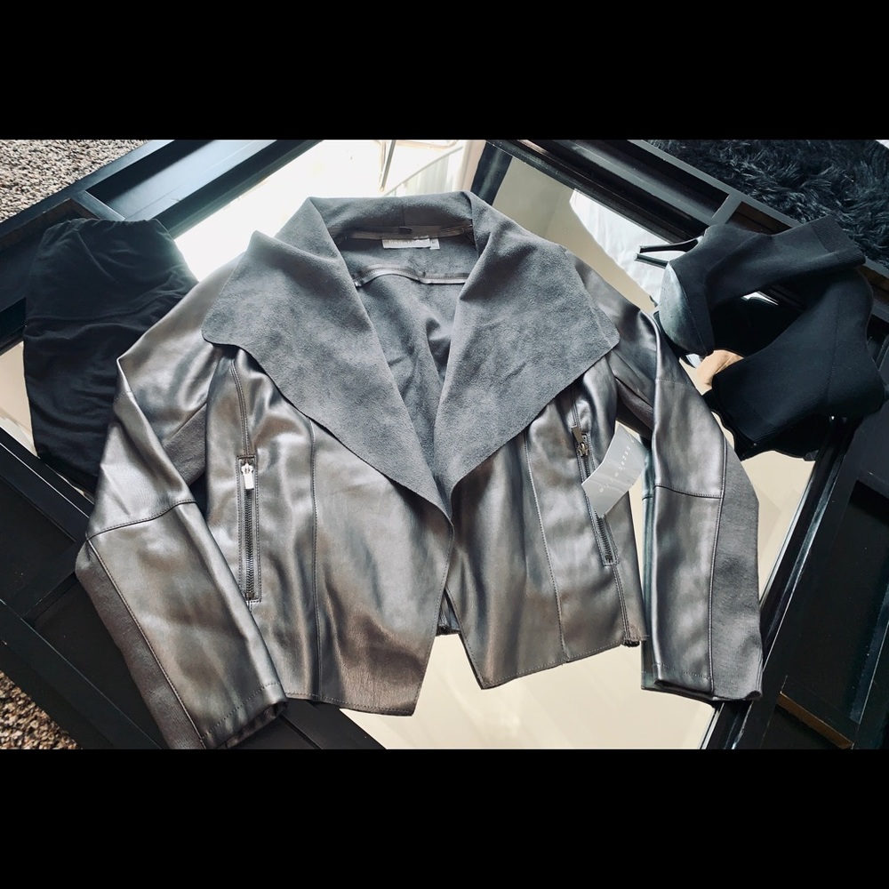 Bagatelle Faux Suede Jacket